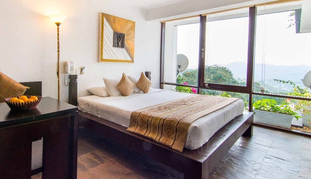 Room with scenic nature views at Theva Residency Kandy