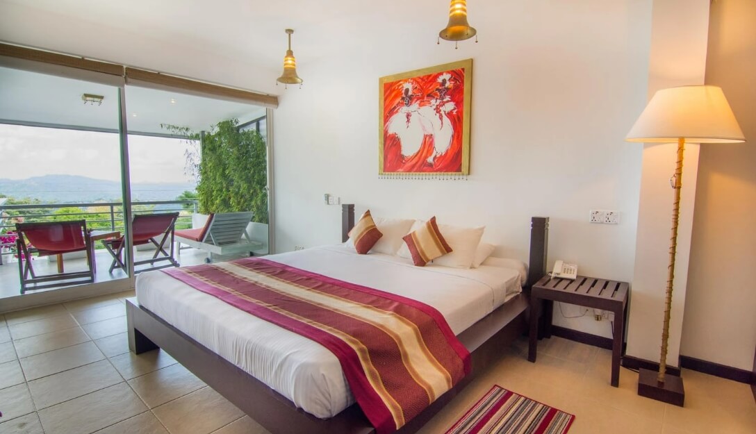 Elegant Superior Ground Room with modern amenities at Theva Residency
