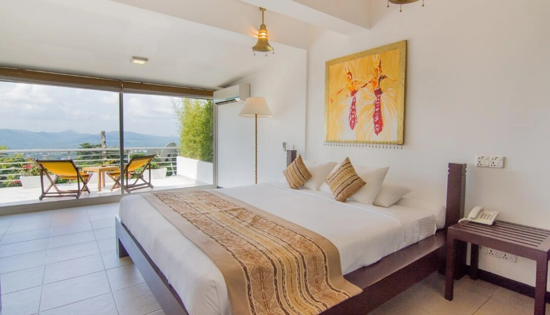 Superior ground room with stunning views at Theva Residency