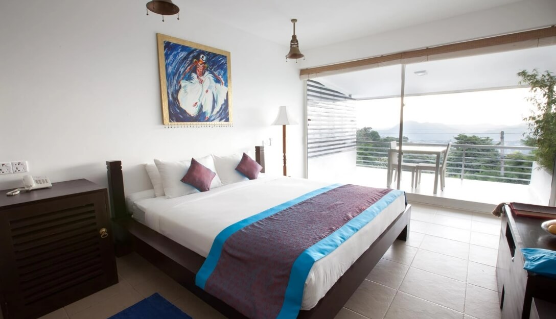 Comfortable Superior Ground Room at Theva Residency Kandy